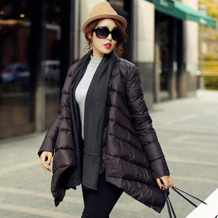 欧洲站2013冬装新款羽绒服女中长款 韩版孕妇