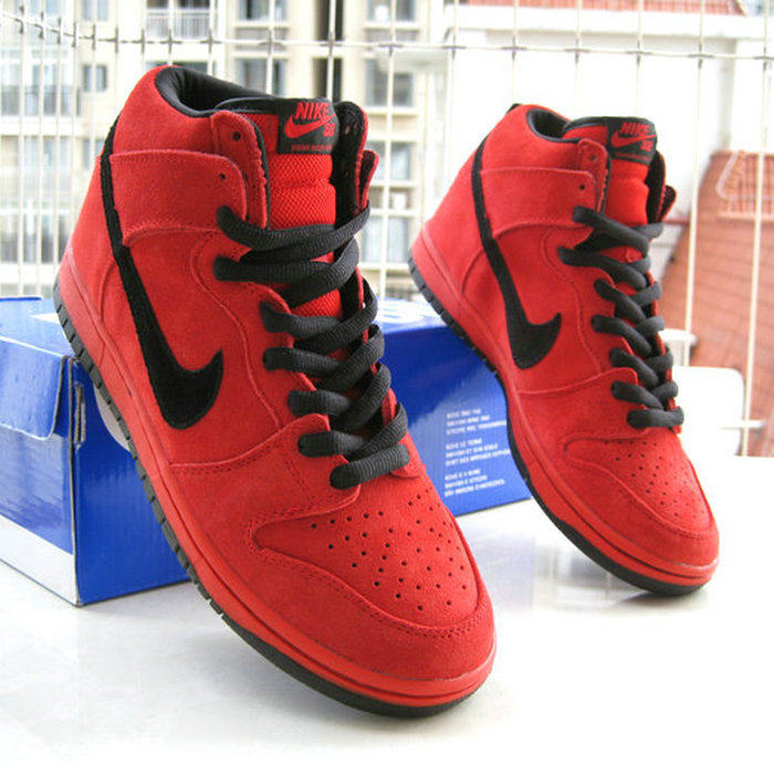 nike sb dunk high red devil