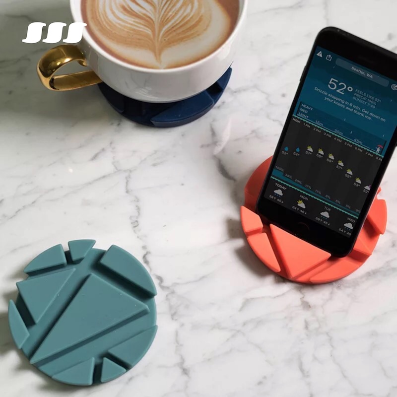 Drop Coaster苹果iPhone XS/XR/Max手机iPad平板支架桌面杯垫|msdalam kategori Aksesori Digital 3C, Aksesori telefon bimbit, pemegang telefon/pemegang telefon bimbit - dari Buy2taobao.com untuk memberikan perkhidmatan ejen Taobao profesional membeli