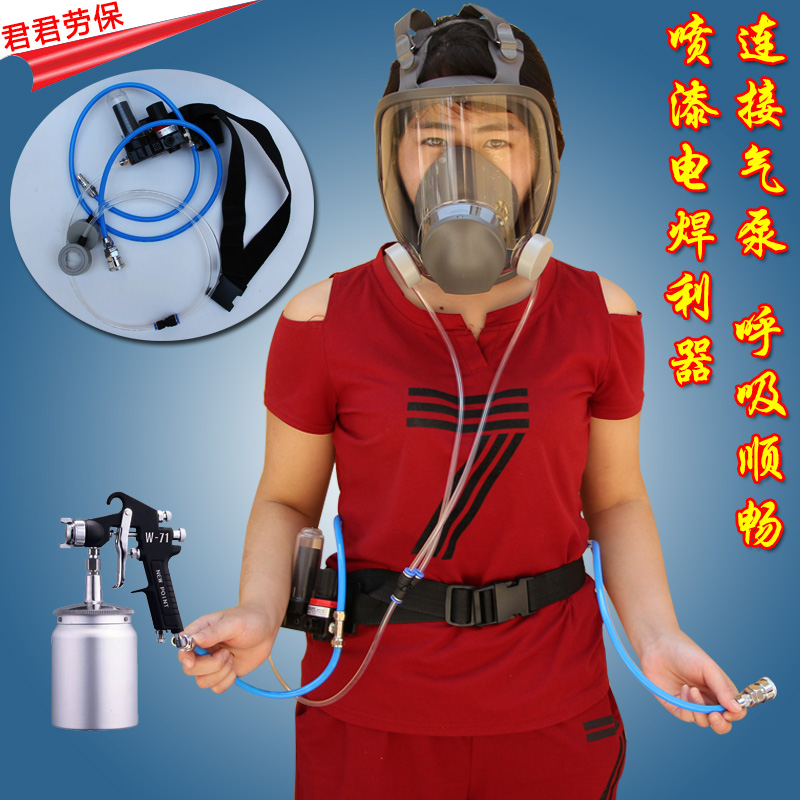 输气供气式防毒面具配7502 6800防尘口罩喷漆专用全面罩接气泵|msdalam kategori rumah harian, Peralatan perlindungan, topeng - dari Buy2taobao.com untuk memberikan perkhidmatan ejen Taobao profesional membeli