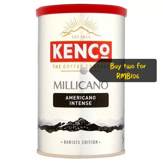 速溶黑咖啡|现货 英国 Kenco Millicano无糖深度烘焙偏苦微酸浓郁|msdalam kategori kopi/oatmeal/Dibancuh ke dalam teh, kopi segera/biji kopi/serbuk, kopi segera - dari Buy2taobao.com untuk memberikan perkhidmatan ejen Taobao profesional membeli