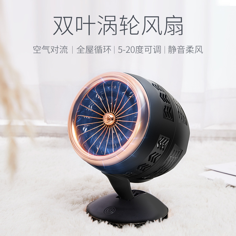 网红业头电子usb风扇W创意可爱迷你便捷风扇抖音同款双叶涡轮|msdalam kategori Perkakasan komputer/monitor/Komputer Zhou Bian, radiator/Fan - dari Buy2taobao.com untuk memberikan perkhidmatan ejen Taobao profesional membeli