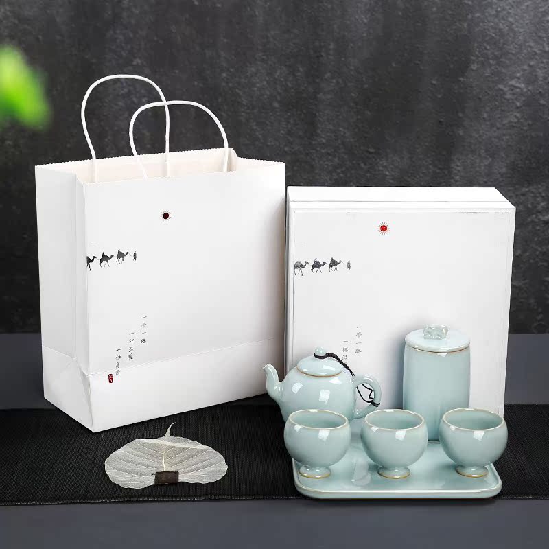 故宫文创高档五大名窑新品陶瓷茶具礼盒套装配干泡盘汝州原官方店在类目 餐饮具, 茶具, 功夫茶具中 - 来自Buy2taobao.com提供专业的淘宝代购服务