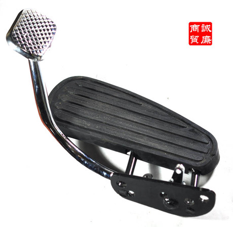 摩托车 龙太子右脚踏总成(含刹车杆)-淘宝网