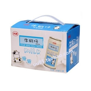  香港品牌四洲牛奶仔含乳饮料6罐香滑可口儿童最喜爱优质正品保证