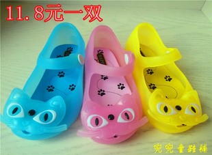  夏儿童果冻鞋女童凉鞋防水韩版雨鞋花园鞋沙滩鞋小童