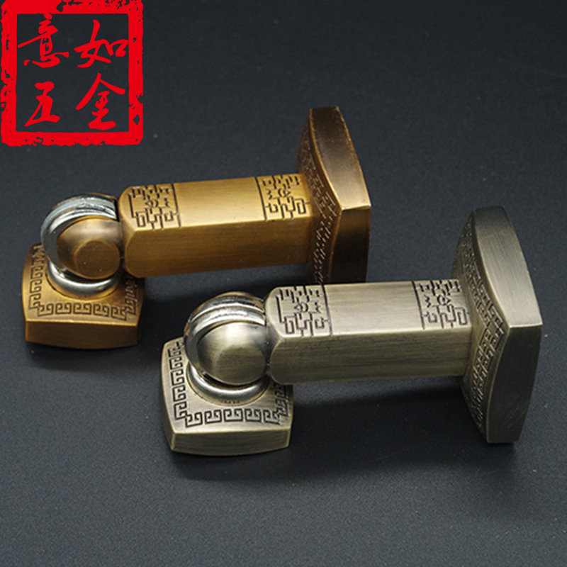To fake something antique Chinese style Door suction thickening Door suction Door Holder Ground suction Bronze door TOILET Copper gatein the Basic building materials , Home Hardware , Door fittings , Door Stopper category - from Buy2taobao.com to provide professional Taobao agent buy service
