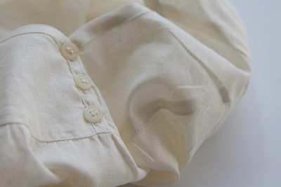 【渣图店】歪蛋 复古森系棉麻女士棉麻短款上衣衬衫 必入