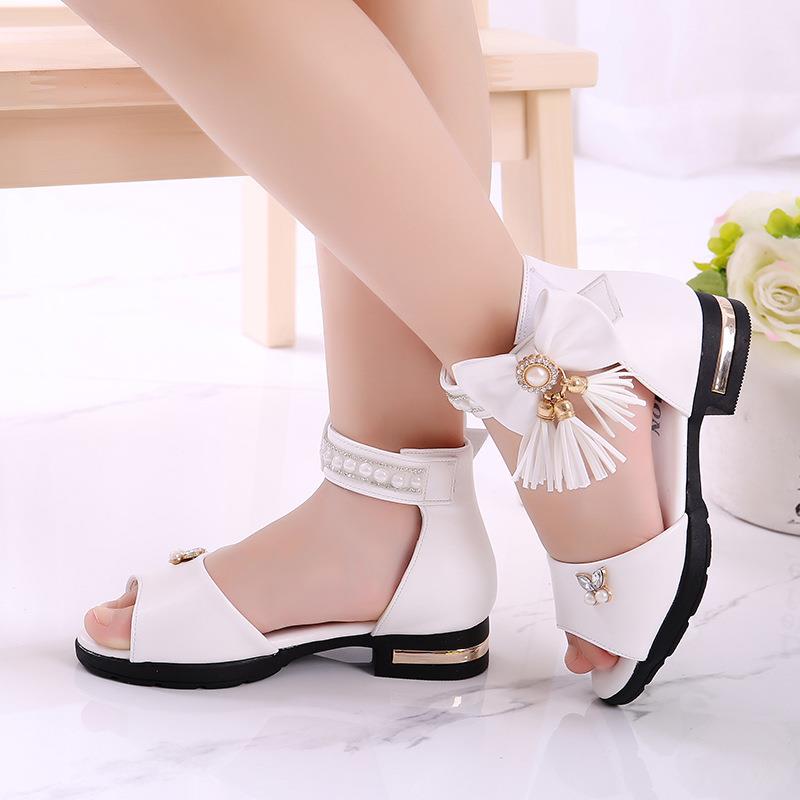 Little Girl Dancing shoes Dermal 7 Sandals 4 Single shoes summer pupil 10 Big boy 5 princess girl 12 9 years oldin the Shoes/Baby Shoes/Parent-child shoes , Sandals category - from Buy2taobao.com to provide professional Taobao agent buy service