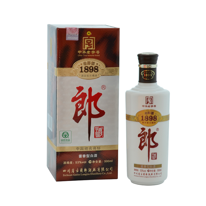 美酒坊 白酒 四川1898老郎酒 53度500ml 酱香型酒水 整箱包邮 美酒坊 白酒 四川1898老郎酒 53度500ml 酱香型酒水 整箱包邮