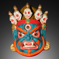 云南手工艺品藏族木质酥油盒香格里拉手工工艺