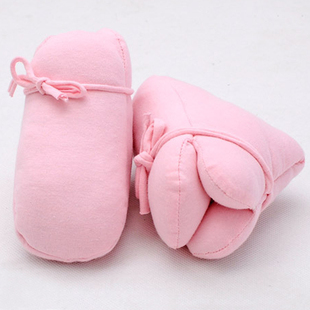 婴儿防掉鞋宝宝鞋子学步鞋软底秋冬季新生儿男