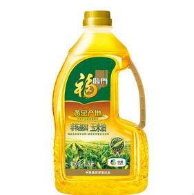  福临门1.8升黄金产地玉米油 非转基因食用油