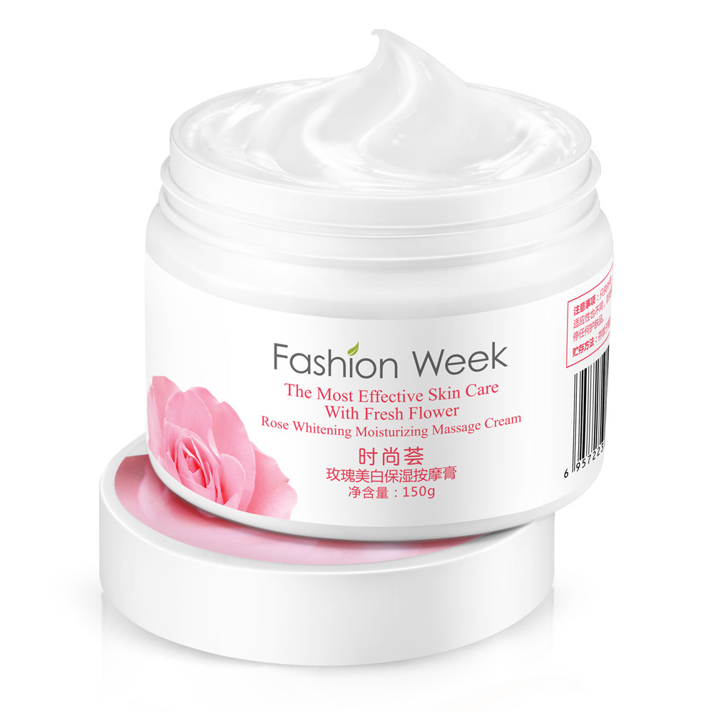 Fashion collection rose brightening massage cream 150g face scrub blackheads 包邮