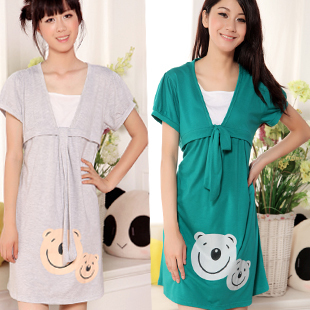 包邮！孕妇连衣裙/睡裙/喂奶裙/外出服/哺乳裙