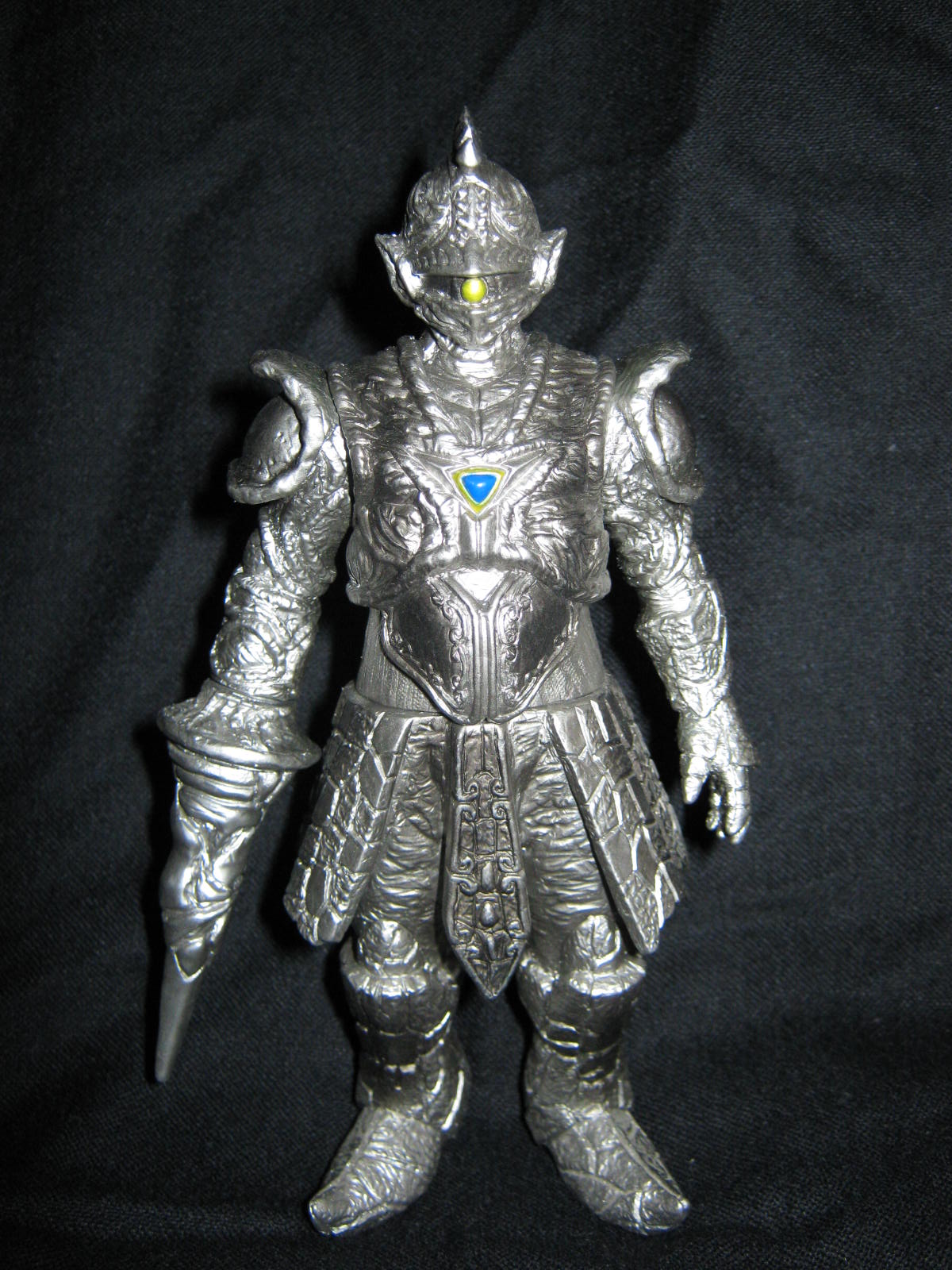 万代 奥特曼玩具 奥特曼软胶怪兽金属生命体 阿