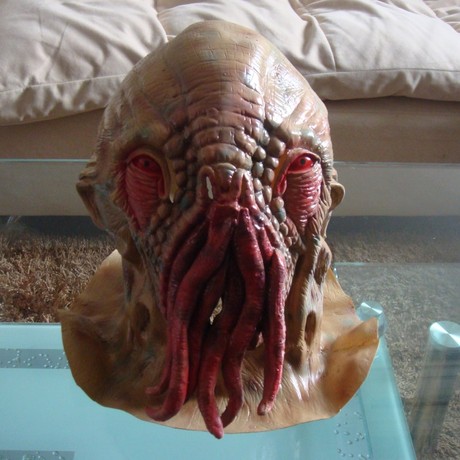 神秘博士渥德章鱼面具Ood外星人万圣节恐怖异