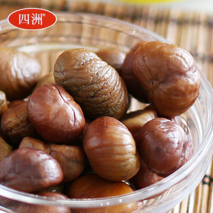  【天猫超市】四洲甘栗100g糖炒栗子河北板栗仁坚果畅销日本
