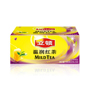 立顿温润红茶S50 (盒装 50*2g)