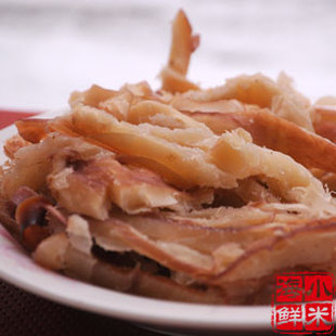  【零食3件包邮】烟台碳烤鱿鱼条/丝/足片！年货零食食品 250克