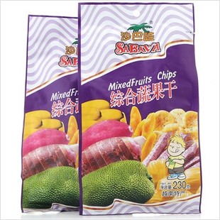  店长推荐最新越南进口食品沙巴哇综合蔬果干230g江浙沪皖10包包邮