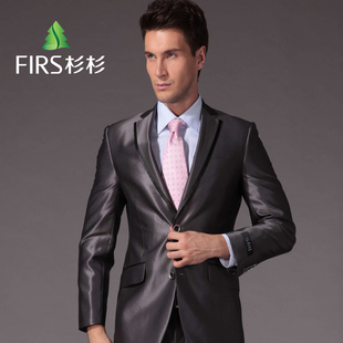  杉杉正品新款商务正装西服套装  韩版修身结婚年会必备套西