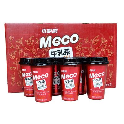 奶茶整箱 香飘飘牛乳茶300ml*15杯meco奶茶 牛奶泡的茶下午茶