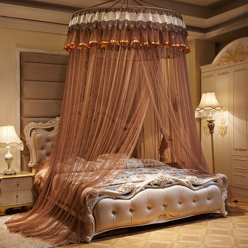 suspended ceiling Dome encryption Mosquito net princess Ceiling to ground court 1.5m1.8 circular household Double Mosquito netin the Bedclothes , Mosquito net category - from Buy2taobao.com to provide professional Taobao agent buy service