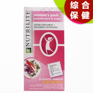  正品美国产安利纽崔莱女士综合营养包胶原蛋白+钙+鱼油+得力多种