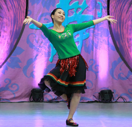 红草莞儿 杨艺全民健身广场舞服装 HC3021+H