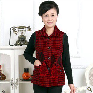 【图】厂家直销<em>中老年灯芯绒马甲</em>老人秋冬<em>马甲</em>