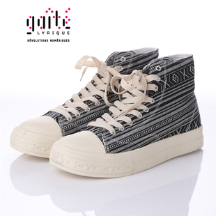  新款Lyrique专柜正品 中帮帆布鞋男女韩版潮流 日常休闲流行 板鞋