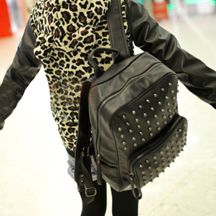 欧美时尚朋克铆钉...