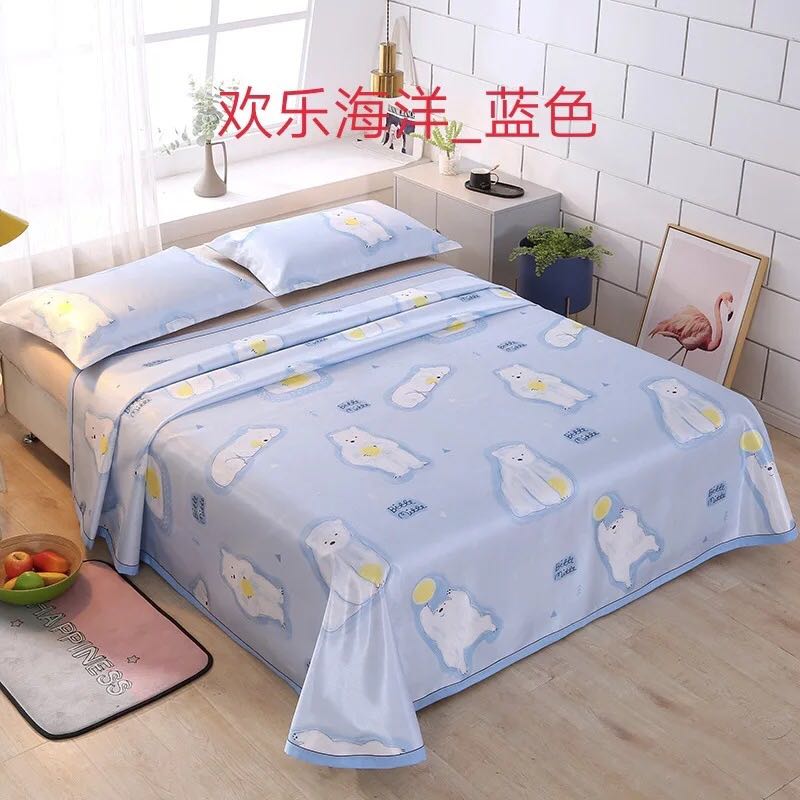 天丝软席可机洗水洗折叠冰丝凉席三件套在类目 床上用品, 被套中 - 来自Buy2taobao.com提供专业的淘宝代购服务