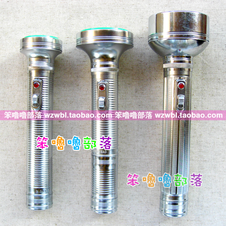 老式正品虎头牌手电筒凯达铁质铁皮手电筒3节1号怀旧黄光不含电池|msdalam kategori luar/Mountaineer/Camping/Aksesori perjalanan, Lampu luar, lampu suluh - dari Buy2taobao.com untuk memberikan perkhidmatan ejen Taobao profesional membeli