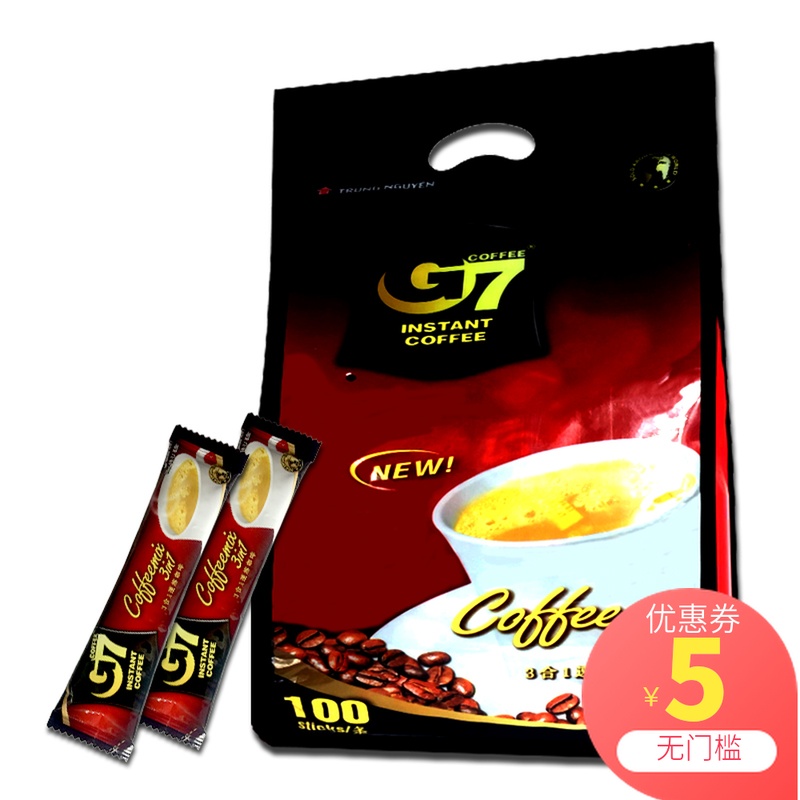 越南进口中原g7咖啡三合一速溶咖啡粉100条装1600g正品即溶国际版在类目 咖啡/麦片/冲饮, 速溶咖啡/咖啡豆/粉, 速溶咖啡中 - 来自Buy2taobao.com提供专业的淘宝代购服务