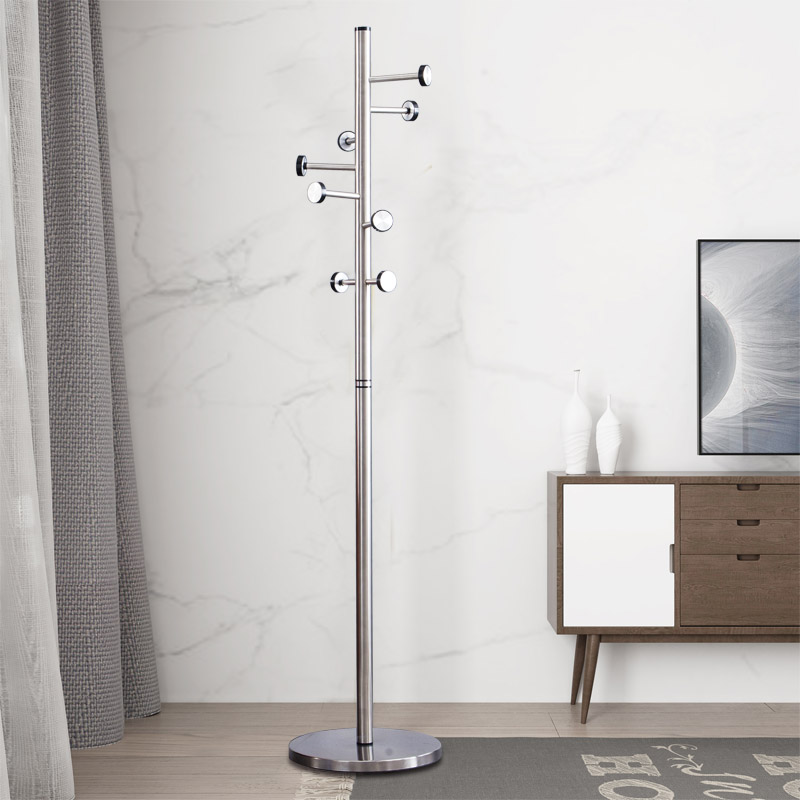 simple and easy household Coat rack bedroom vertical indoor originality Clothes hanger to ground Stainless steel clothes Shelfin the Residential furniture , Shelf , Coat Rack category - from Buy2taobao.com to provide professional Taobao agent buy service