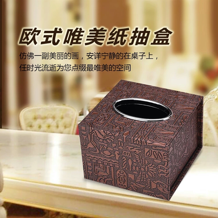 欧式皮革小方盒纸巾盒酒店快餐店餐厅KTV专用纸抽盒满5包邮|msdalam kategori penyatuan simpanan, Rumah Storage Appliances, kotak simpanan, Peti tisu - dari Buy2taobao.com untuk memberikan perkhidmatan ejen Taobao profesional membeli