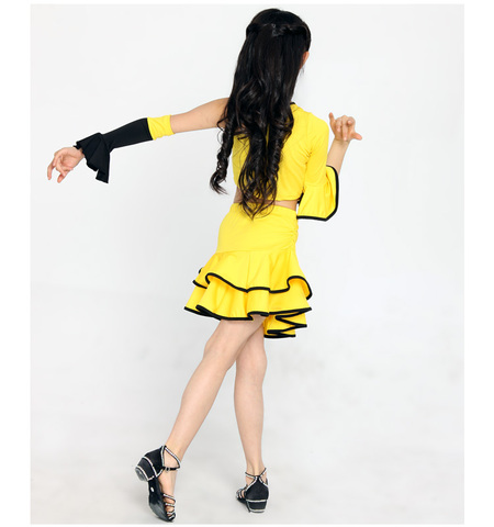 正品儿童<em>演出</em>服 <em>拉丁舞</em>裙女儿童<em>拉丁舞</em>服装新