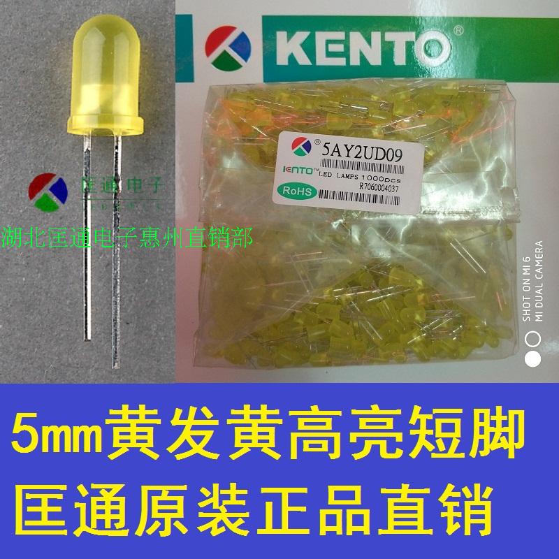 匡通5mm黃發黃高亮短腳燈珠 黃色LED發光二極管5AY2UD09廠家直銷在類目 3C數碼配件, 電子元器件市場, LED, LED燈珠/發光二級管中 - 來自Buy2taobao.com提供專業的淘寶代購服務