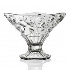 Italy RCR Imported Leaf pattern European style Carved designs transparent Glass Fruit plate fruit Dessert plate originality Dried fruit trayin the Tableware , Tableware , Fruit bowl/Fruit plate/Hamper category - from Buy2taobao.com to provide professional Taobao agent buy service