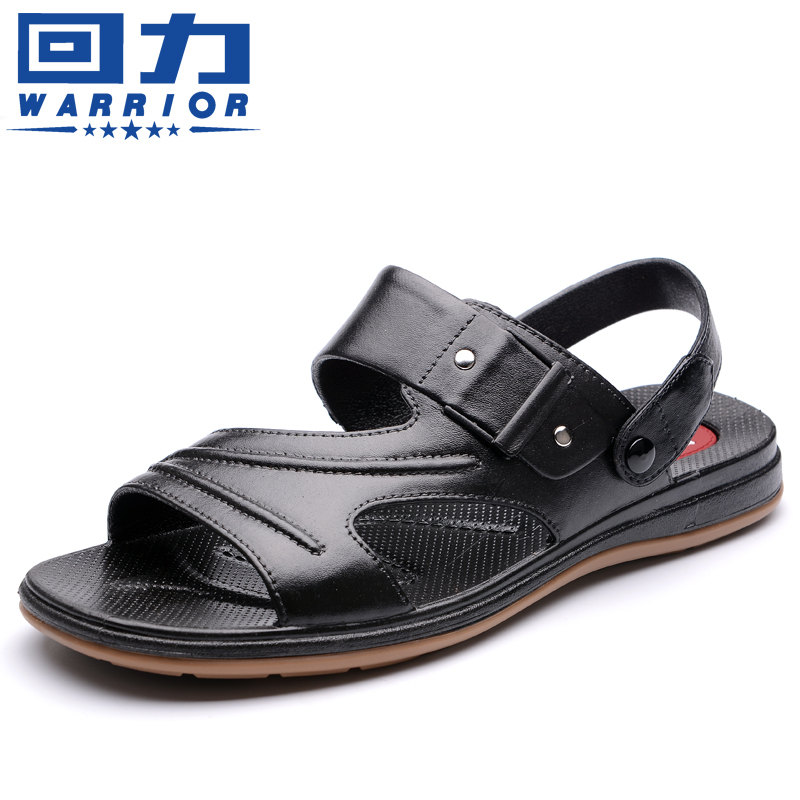 Warrior 2018 new pattern Leisure beach shoes Sandals for men quality goods summer waterproof non-slip soft sole dad Sandalsin the Men's Shoes, Sandals category - from Buy2taobao.com to provide professional Taobao agent buy service