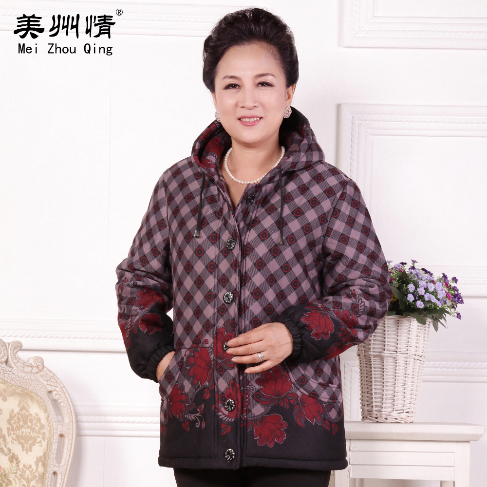 美州情中年女装秋冬装棉衣2013新款中老年女装妈妈装大码保暖棉服 美州情中年女装秋冬装棉衣2013新款中老年女装妈妈装大码保暖棉服