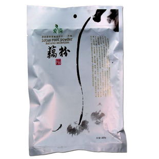  来自洪湖 爱荷 洪湖藕粉 纯藕粉 400克 8小袋 营养丰富 美味健康