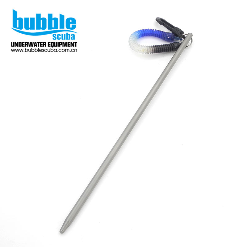 bubblescuba 钛合金叮叮棒 32.5厘米长度 超轻耐腐蚀|msdalam kategori luar/Mountaineer/Camping/Aksesori perjalanan, peralatan sukan luar khas, peralatan menyelam, probe - dari Buy2taobao.com untuk memberikan perkhidmatan ejen Taobao profesional membeli