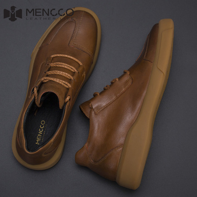 2017新款男鞋冬季潮鞋真皮休闲鞋冬鞋韩版潮流男皮鞋加绒保暖棉鞋