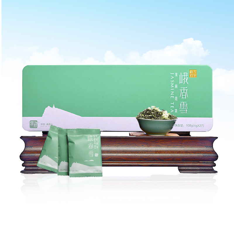 峨眉雪芽峨香雪慧欣108g礼盒茉莉花茶四川花毛峰茶叶|ruв категории чай, эрзац/цветы/фрукты/переработки чая, комбинированный цветочный чай - от Buy2taobao.com для оказания профессиональной услуги покупки агента Taobao