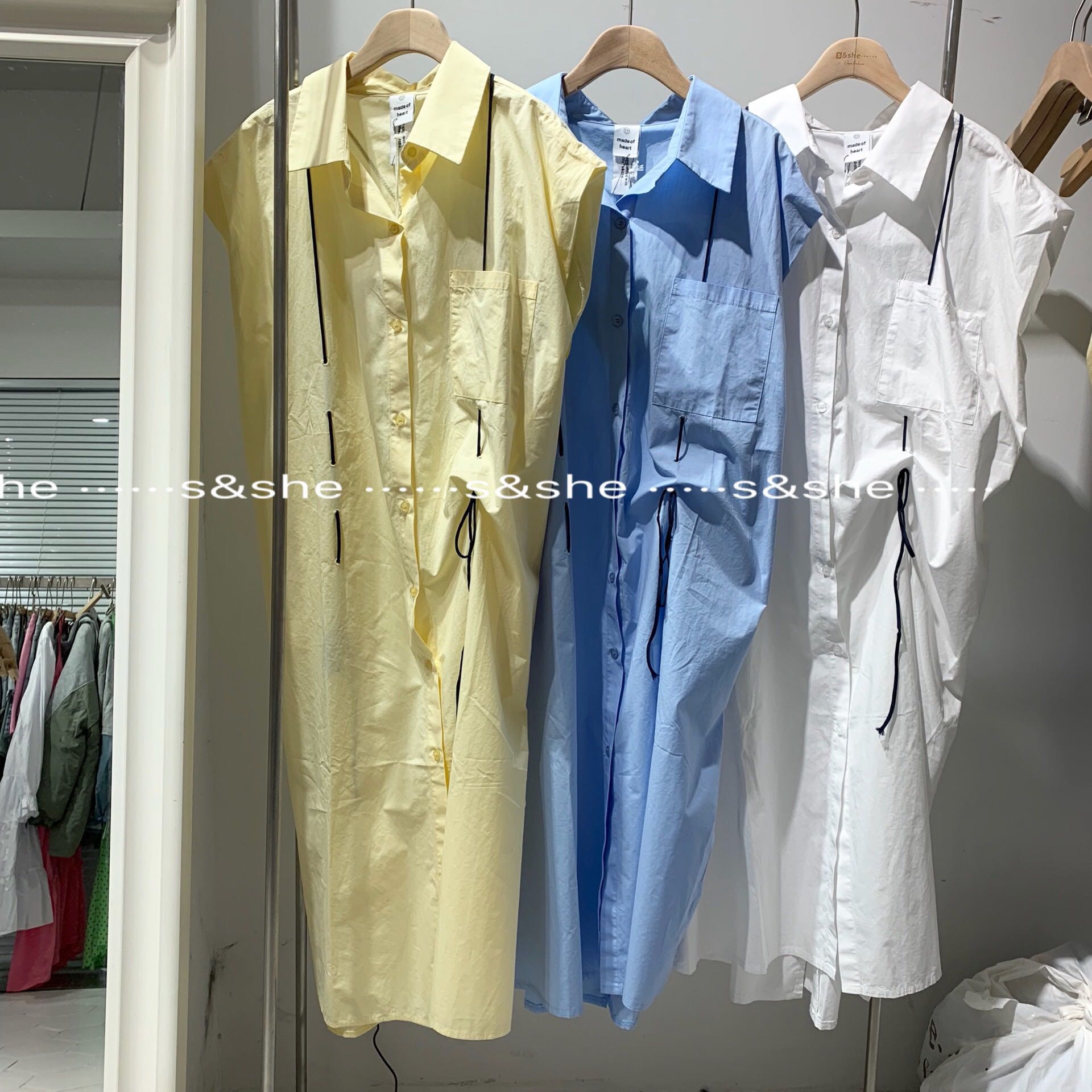 s&she衬衫女设计感小众复古上衣2019夏韩版s&she新款白色衬衫女在类目 女装/女士精品, 衬衫中 - 来自Buy2taobao.com提供专业的淘宝代购服务