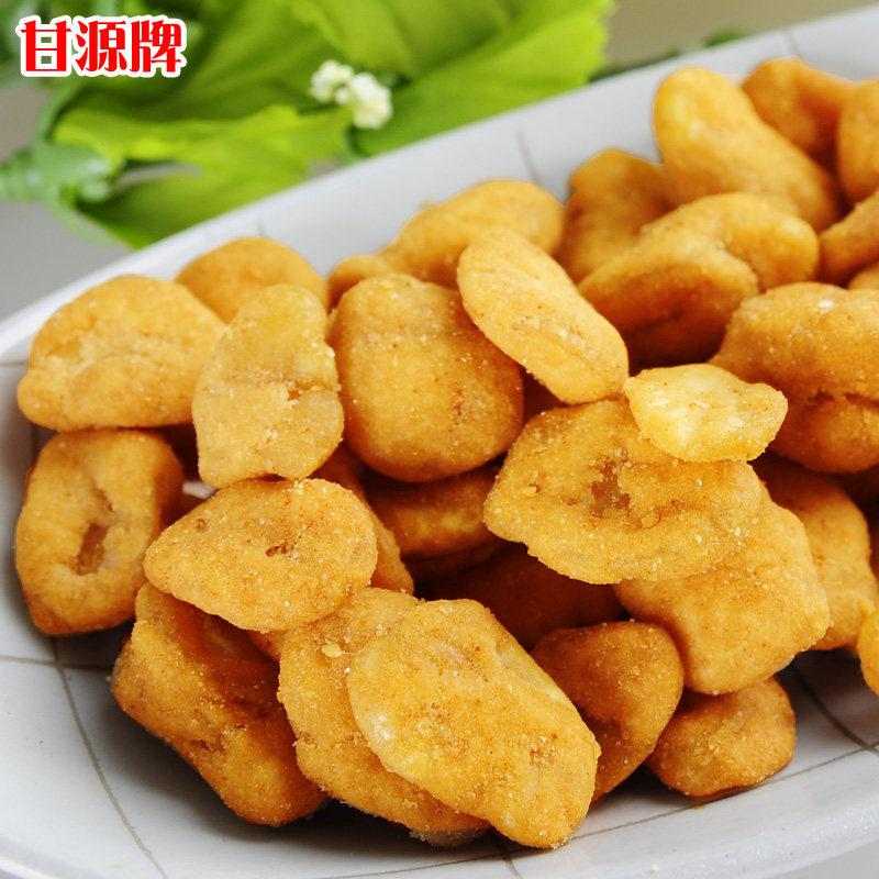 60袋包邮 甘源蟹黄蚕豆 韩式小袋烤蚕豆 独立小包装零食品特产