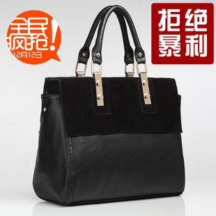  真皮女包 特价新款潮欧美大牌手提包女士包包单肩斜挎包邮